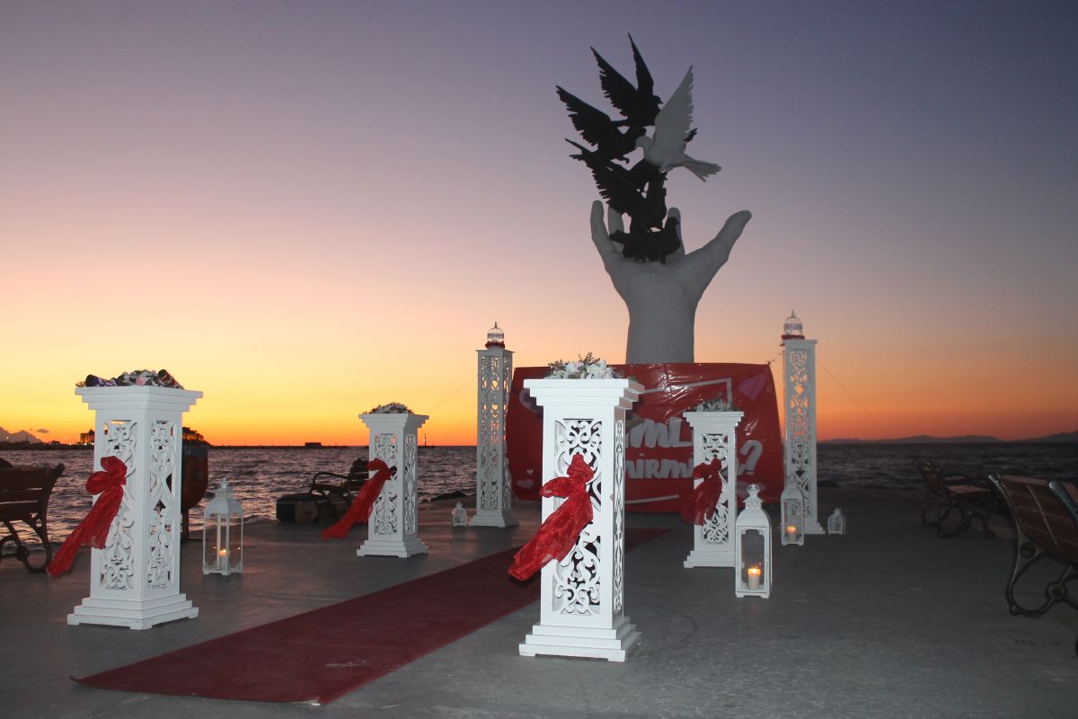 evlilik teklifi organizasyonu çeşme izmir manisa aydın kuşadası çeşme