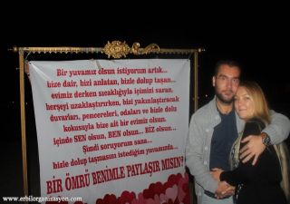 evlilik teklifi organizasyonu