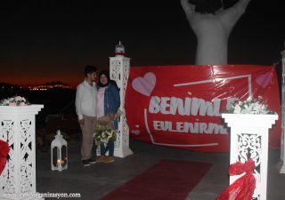 evlilik teklifi organizasyonu