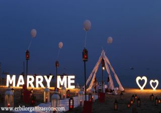 izmir evlilik teklifi organizasyonu 