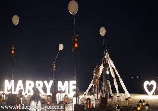 izmir evlilik teklifi organizasyonu 